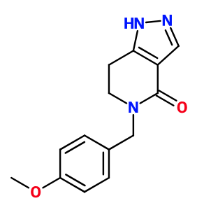 (image for) MCYM0496 5-(4-Methoxy-benzyl)-1,5,6,7-tetrahydro-pyrazolo[4,3-c]pyridin-4-one